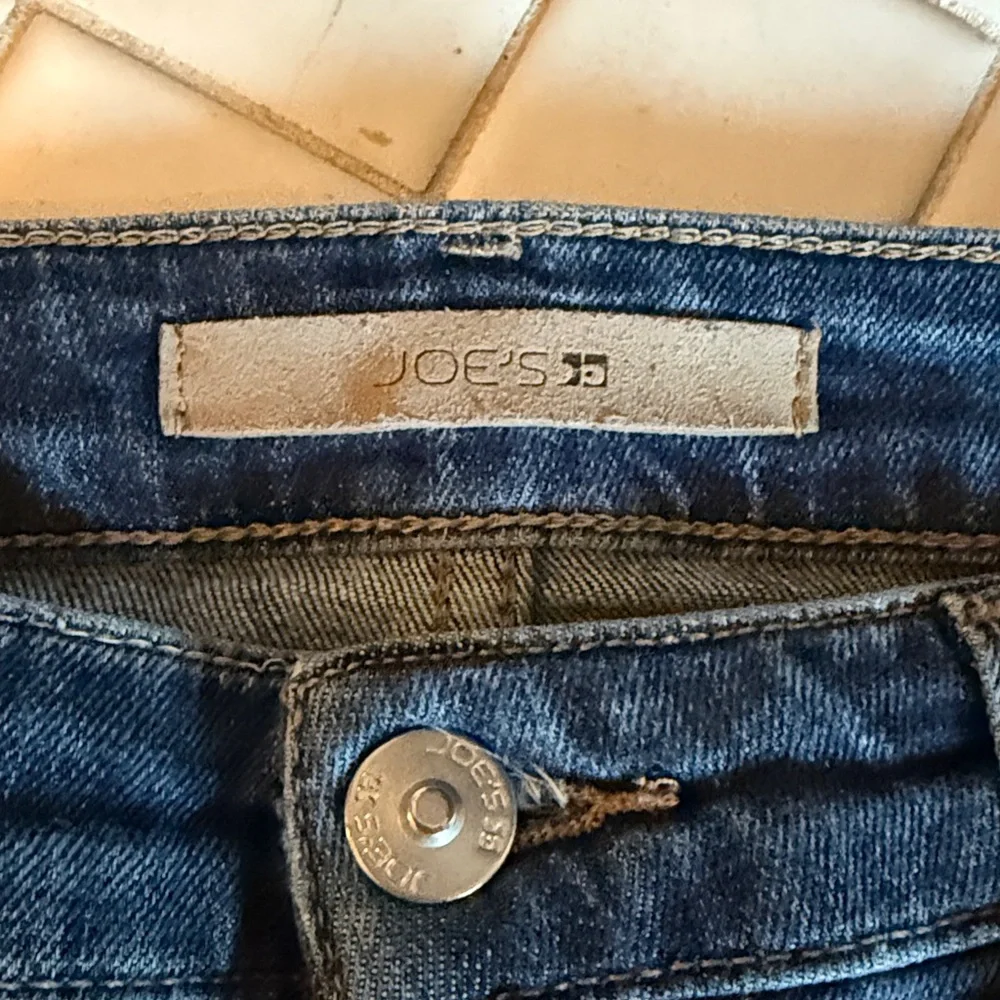 Joe’s High Rise Skinny ankle‎ distressed jeans- worn a few times.